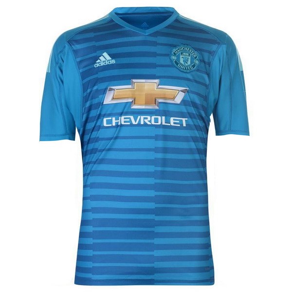 Camiseta Manchester United Portero 2018-19 Azul